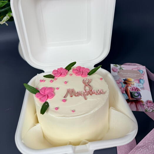 Бенто торт 8 марта 🌸🌸