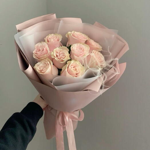 Нежные розы (9) 🌹| Моно-букет