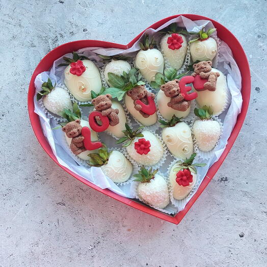 Набор love сердце 24 см
