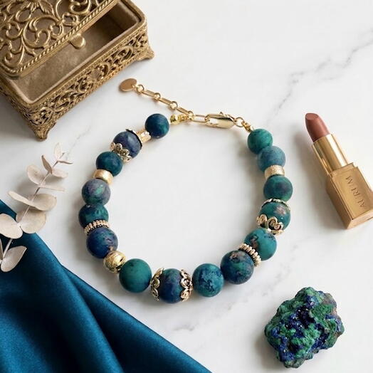 Браслет из американской бирюзы «Сияние океана»