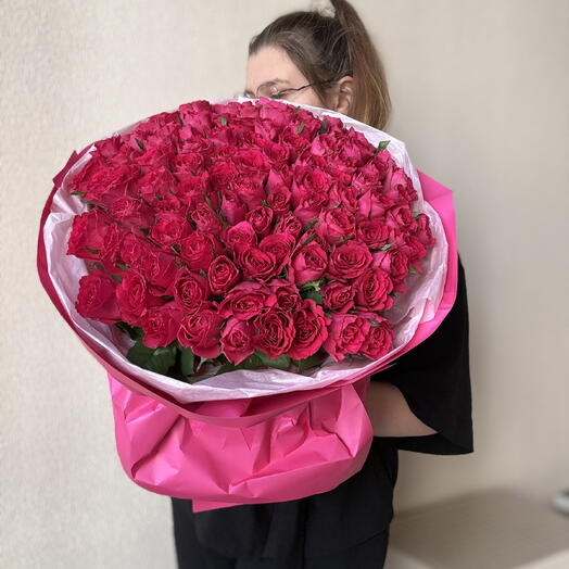101 малиновая Роза