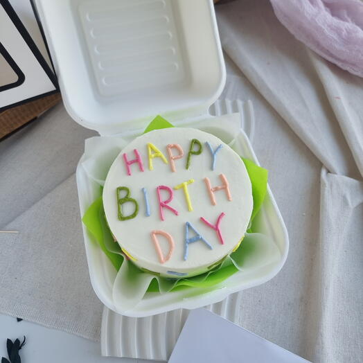 Бенто торт Happy birthday