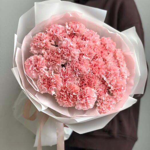 21 розовый диантус, шикарное моно 🎀