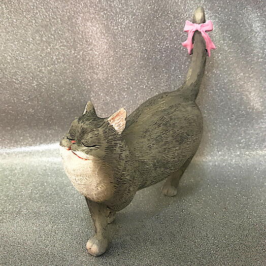 Котик с бантиком