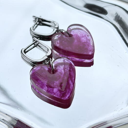 Серьги «Влюбленные глаза»
