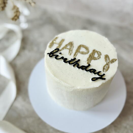 Бенто-торт Happy Birthday (С днем рождения) S