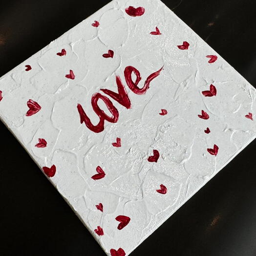 Мини картина «love story»