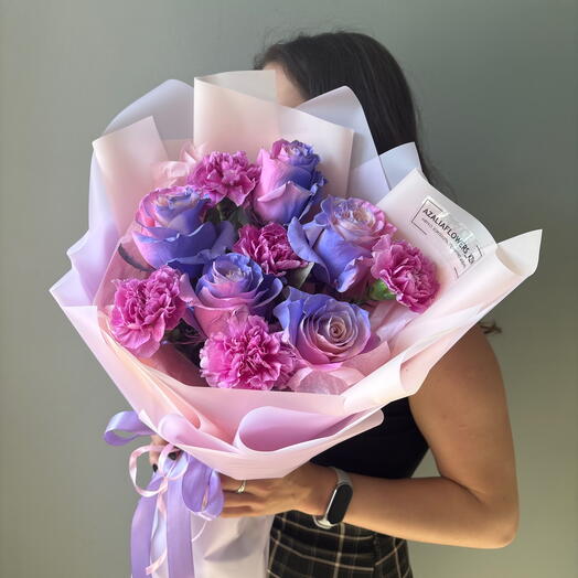 Волшебный букет для неё😍💜🩷