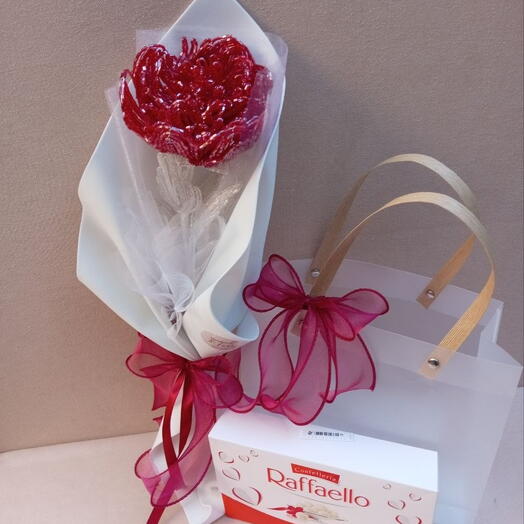 Ледяной Пион и Рафаэлло Luxury Ice Peony and Raffaello