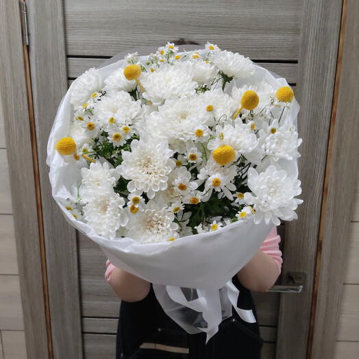 Комплимент с ромашкой