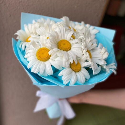 Букет крупных ромашек