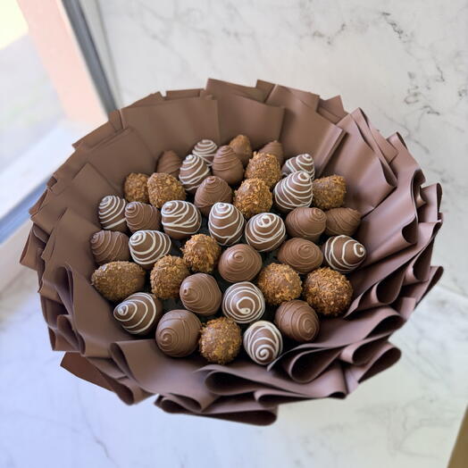 Букет из клубники в шоколаде Chocolate S