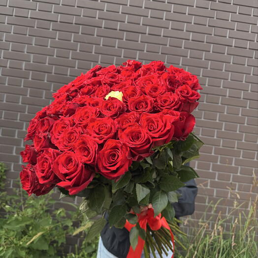 🌹🌹🌹Роза Эквадорская 70 см51 шт🌹🌹🌹
