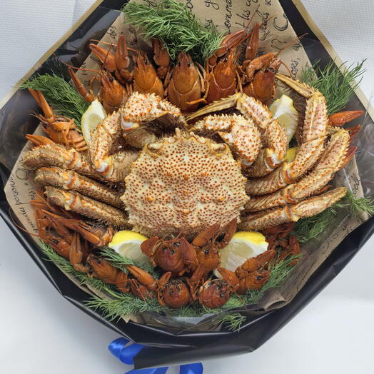 Мини раки с крабом