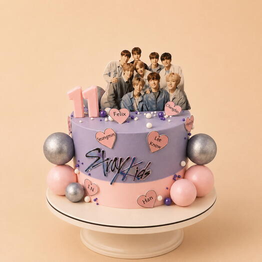 Торт «Stray Kids»