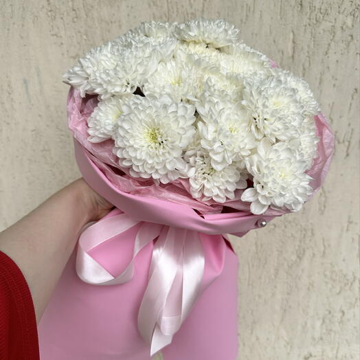 Хризантема Алтай белая