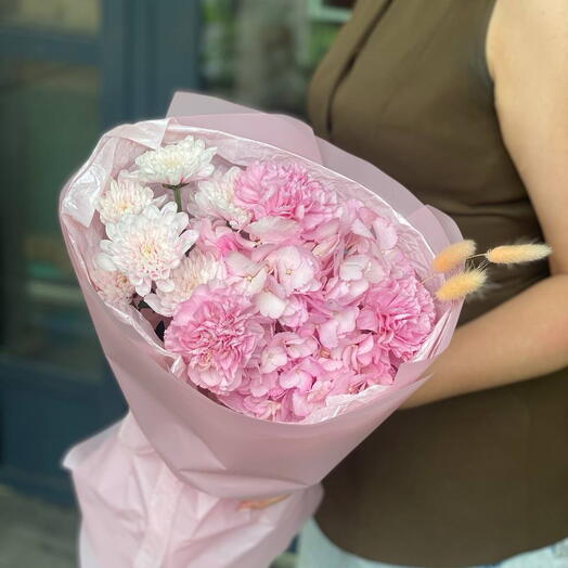 Розовый нежный комплимент