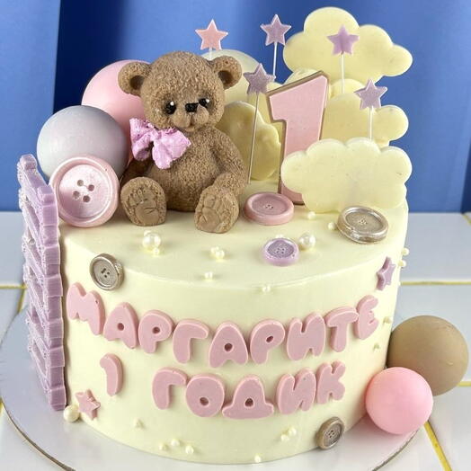 Торт детский для девочки на день рождения, ‭«Сказка»