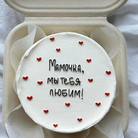 Бенто торт для любимой мамы