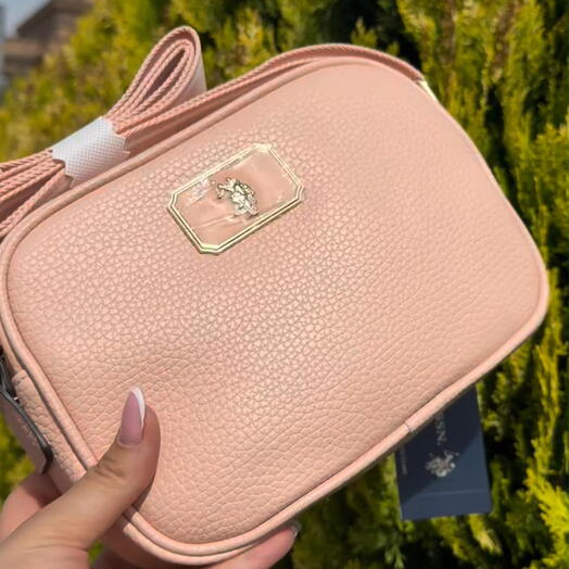 Blush Pink Crossbody Bag