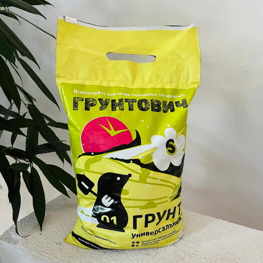 Универсальный грунт «Грунтович 1», 5 л