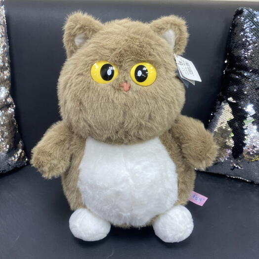 Игрушка кот толстяк 35см