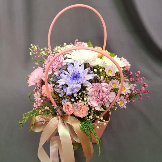 Нежная сумочка цветов 💐