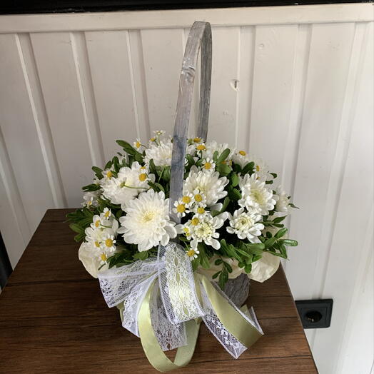 Корзинка с цветами 💐