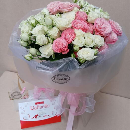 Mix Roses + Rafaello