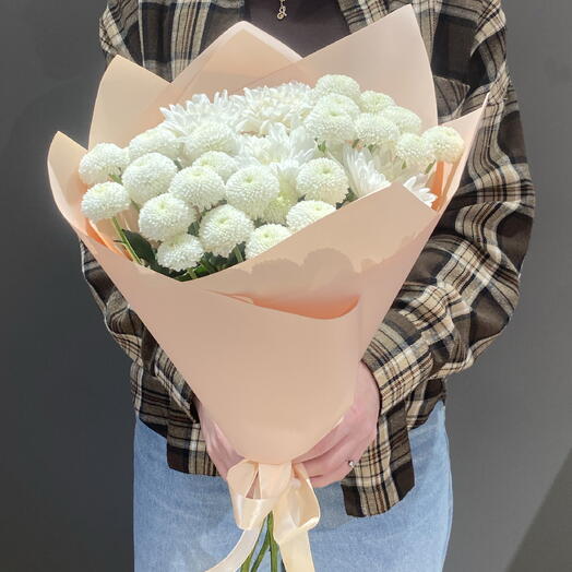 Букет из хризантемы 🌸