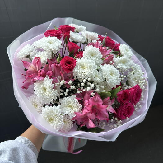 Букет 💐 Малиновый 💐