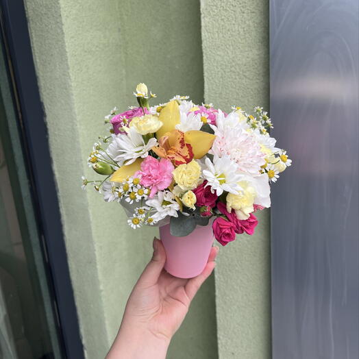Композиция в стаканчике