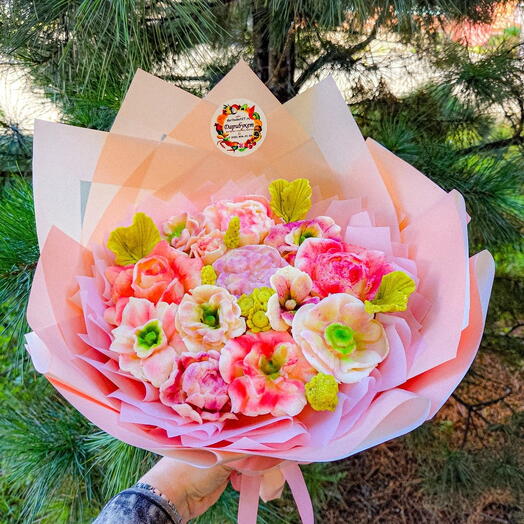 Marshmallow bouquet