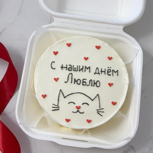 Бенто торт на годовщину свадьбы