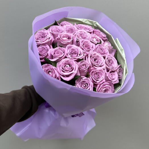 Букет лавандовые мечты 💜 25 роз