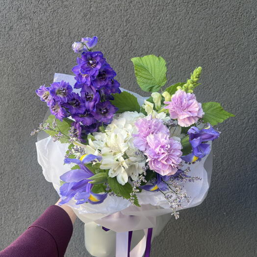 Букет «Фиолетовый 🌸»