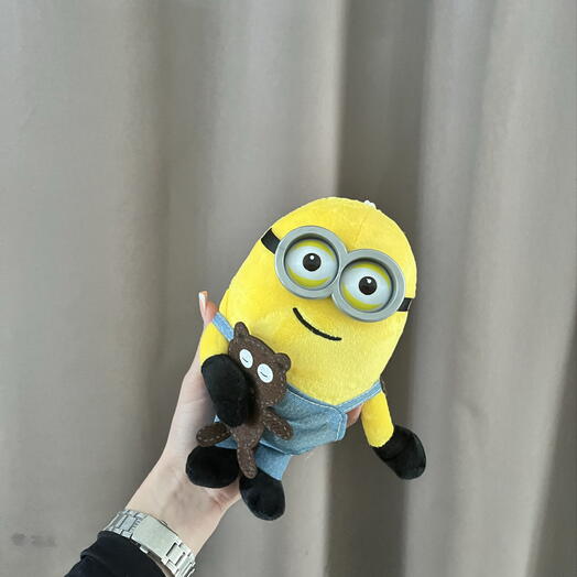 Игрушка «Миньон» с маленьким мишкой