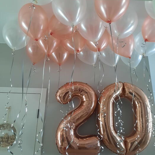 Шары для девушки на 20 лет