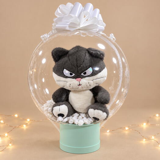 Игрушка " кот" в шаре