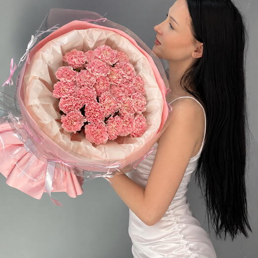 Воздушные диантусы для любимой 🌸 нежный surprise
