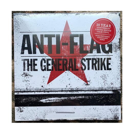 Виниловая пластинка Anti-Flag — The General Strike Новая SS (Цветной винил), запечатанная