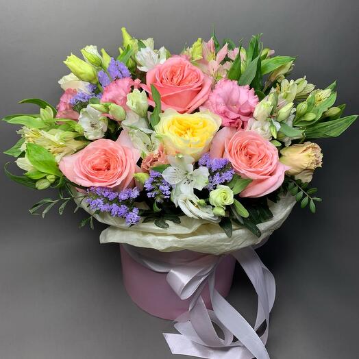 Flowers in a box