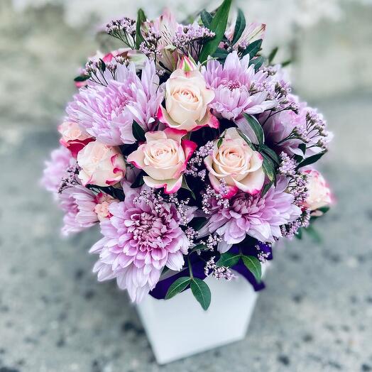 Flowers in a box