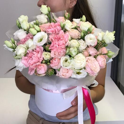 Цветы в коробке /