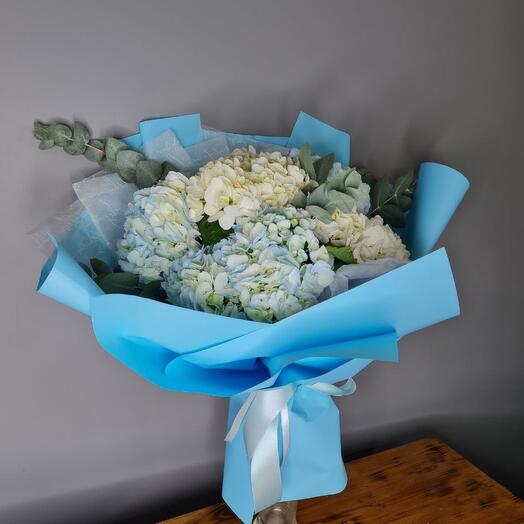 Bouquet of hydrangeas