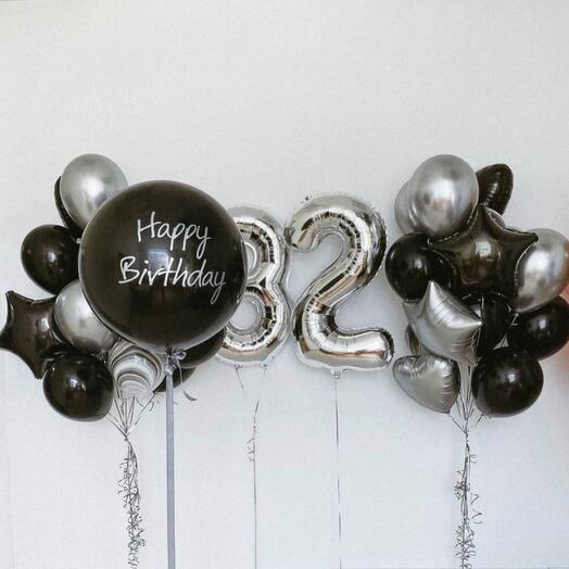 Гигант, 2 цифры и 2 фонтана