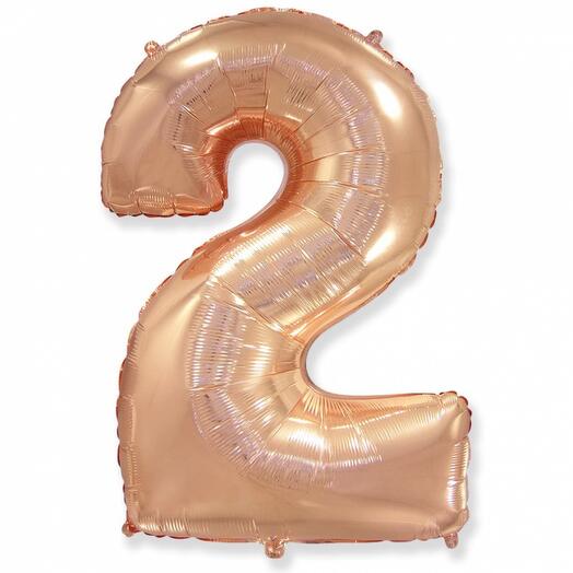 Figure 2 rose gold, 102 cm