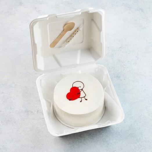 Bento "I give a heart" | Without sugar