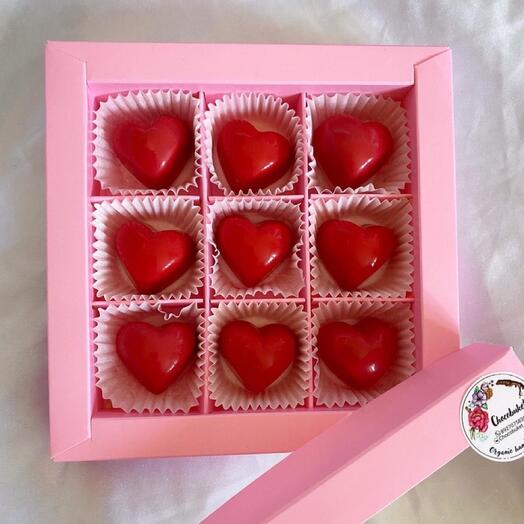 Chocolate hearts