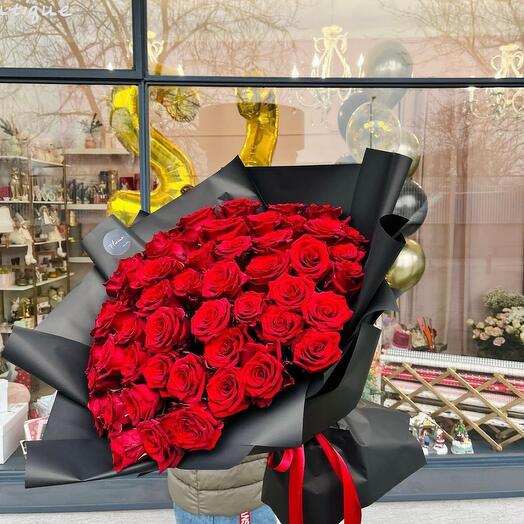 Ramo de 101 rosas rojas